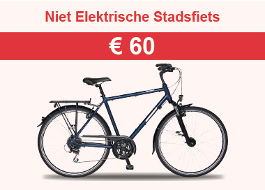 niet elektrische stadsfiets